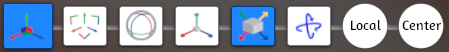 Transform Menu, Volume Scale