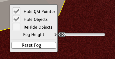 Fog of War Zone Left Click
